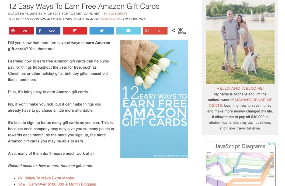 12 Easy Ways To Earn Free Amazon Gift Cards