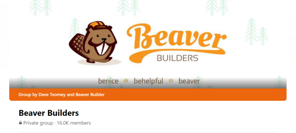 BeaverBeaver Builder Support Builder Support
