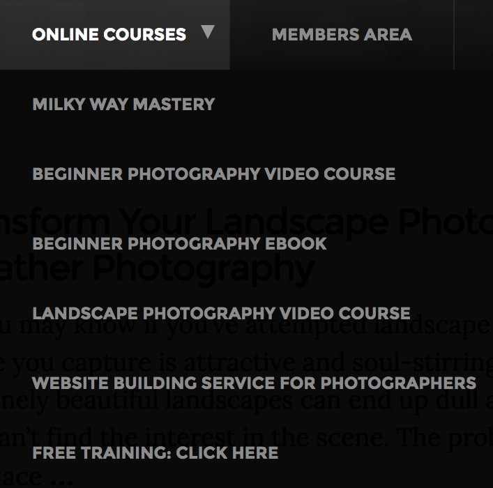 Expert Photography Online Courses