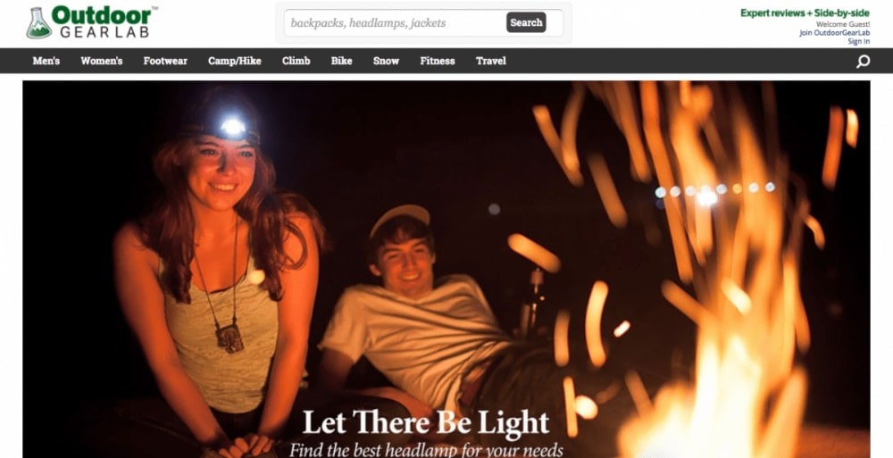 Outdoor Gear Lab Homepage