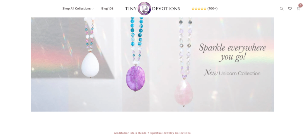 tiny devotions homepage