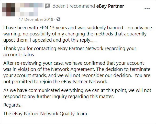 Ebay Partner Review