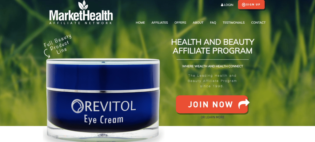 Market Health Homepage