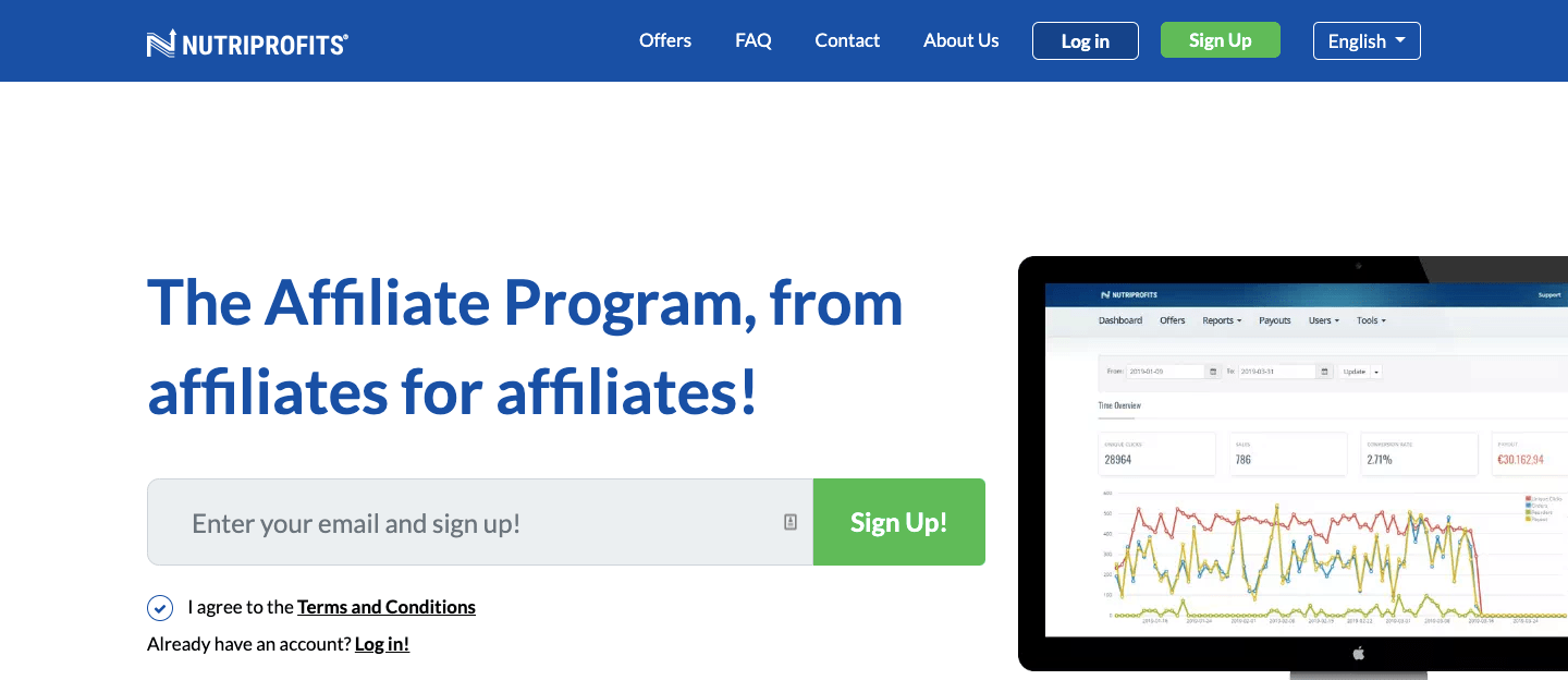 Nutriprofits Homepage