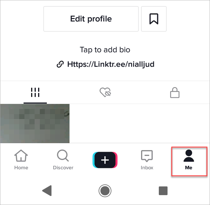 Tiktok Profile Editing