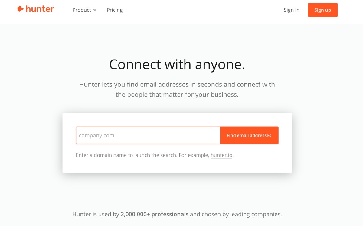 Hunter Io Homepage