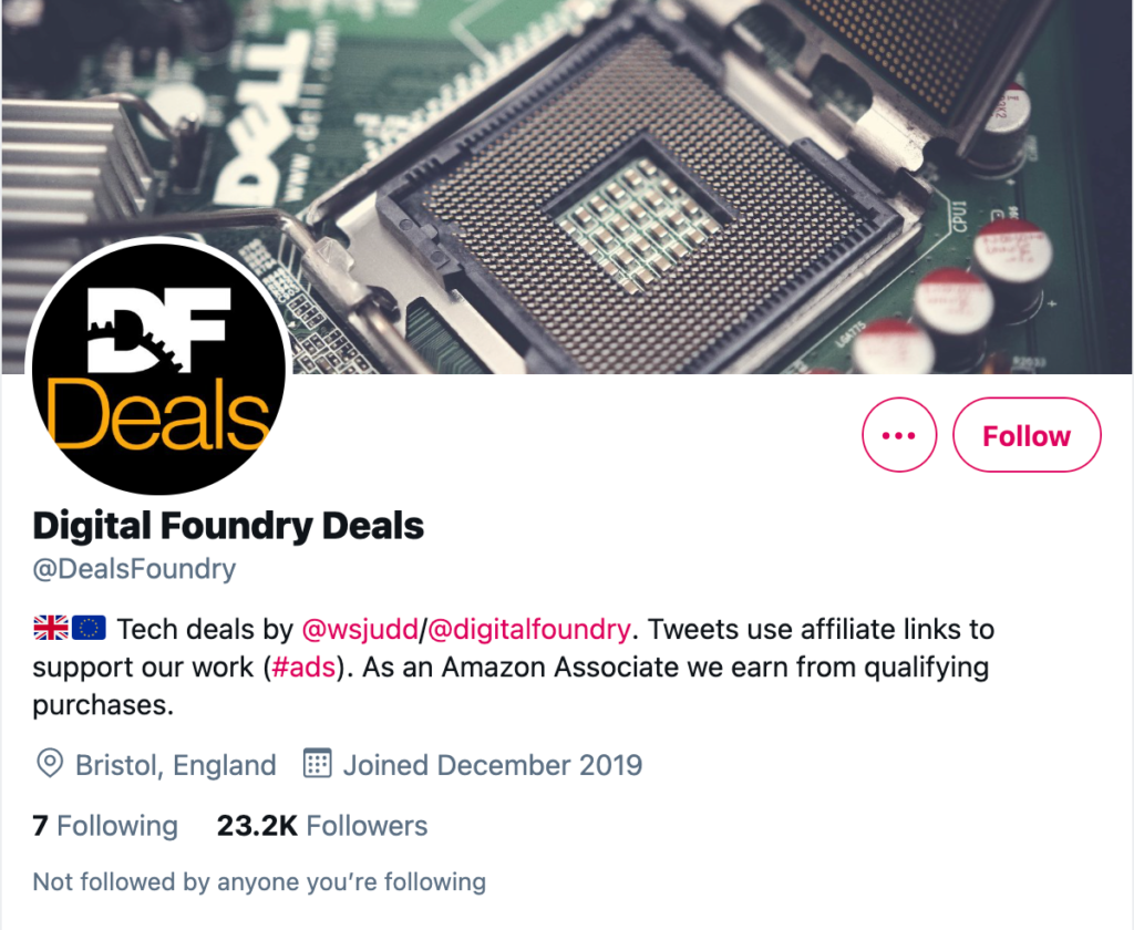 Digital Foundry Deals Twitter