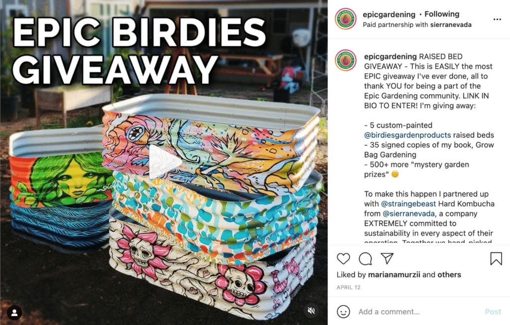 Epic Birdies Giveaway Social