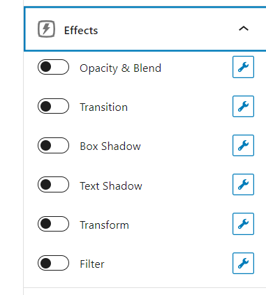 Generateblocks Pro Effects