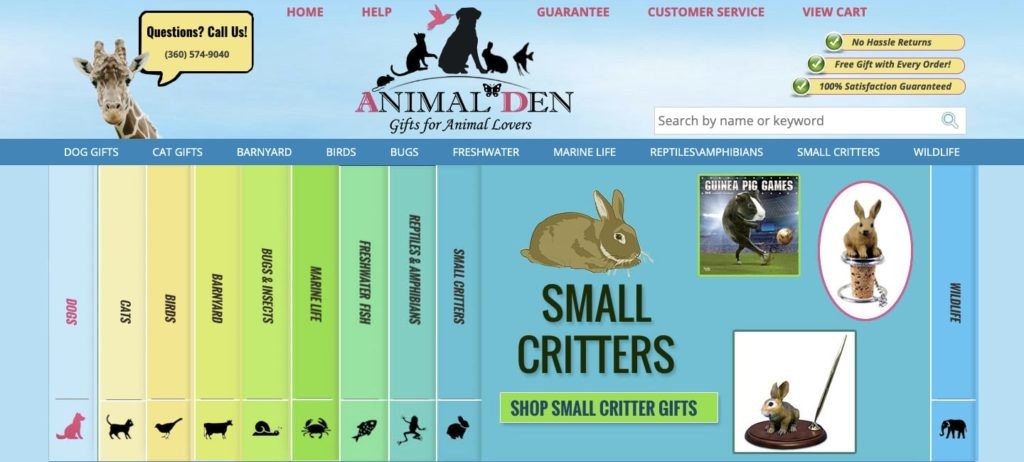 Animalden Homepage