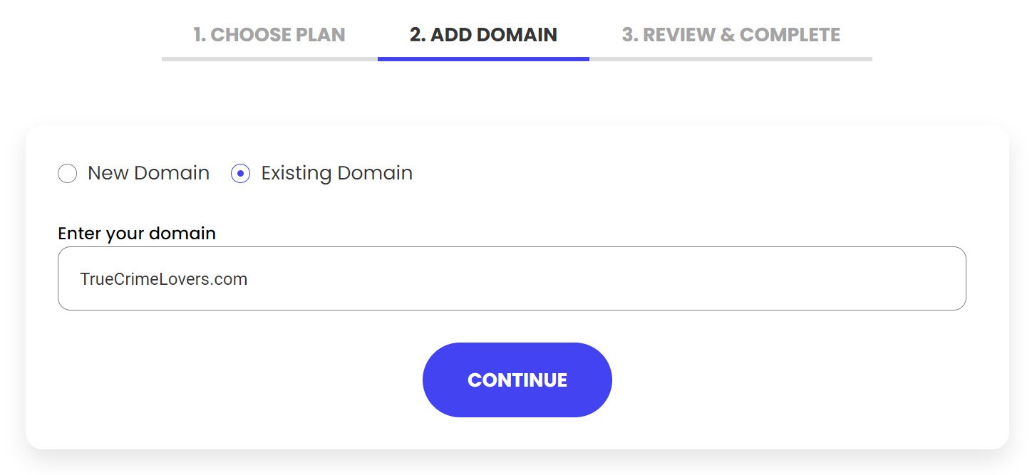 add domain on siteground