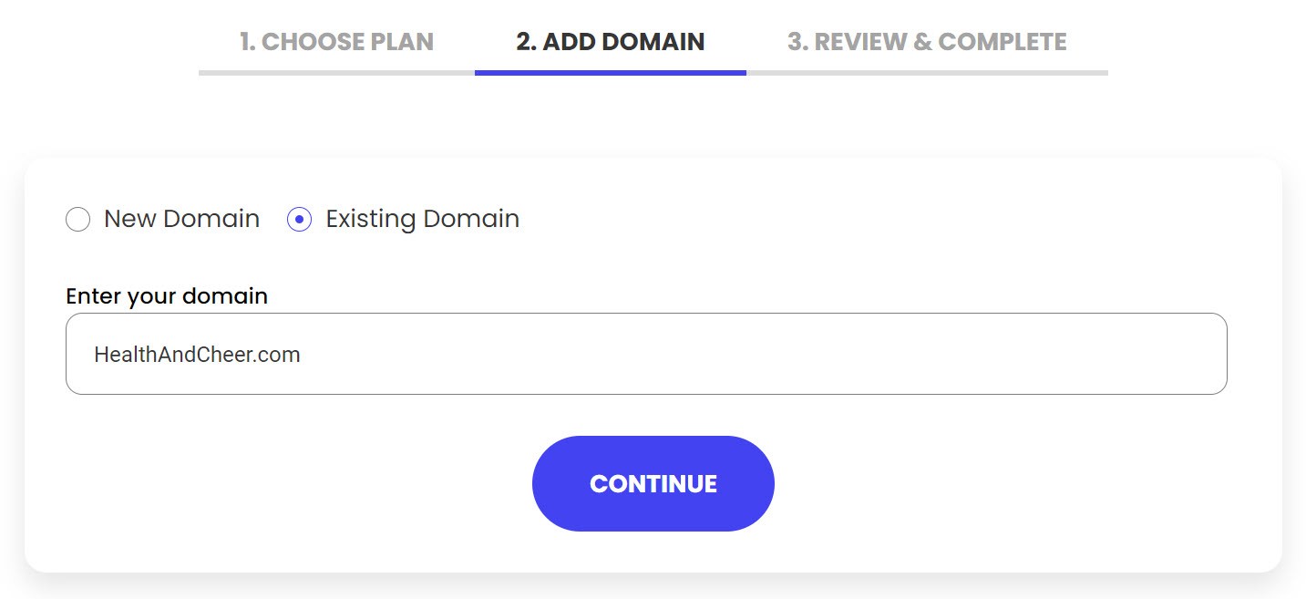 add domain on Siteground