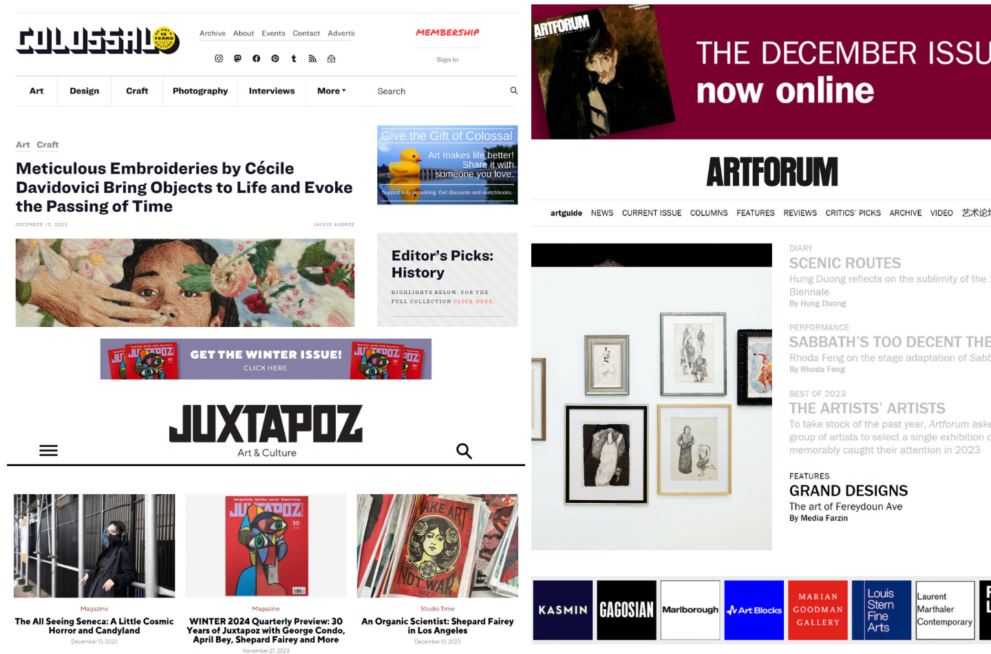 art WordPress theme examples