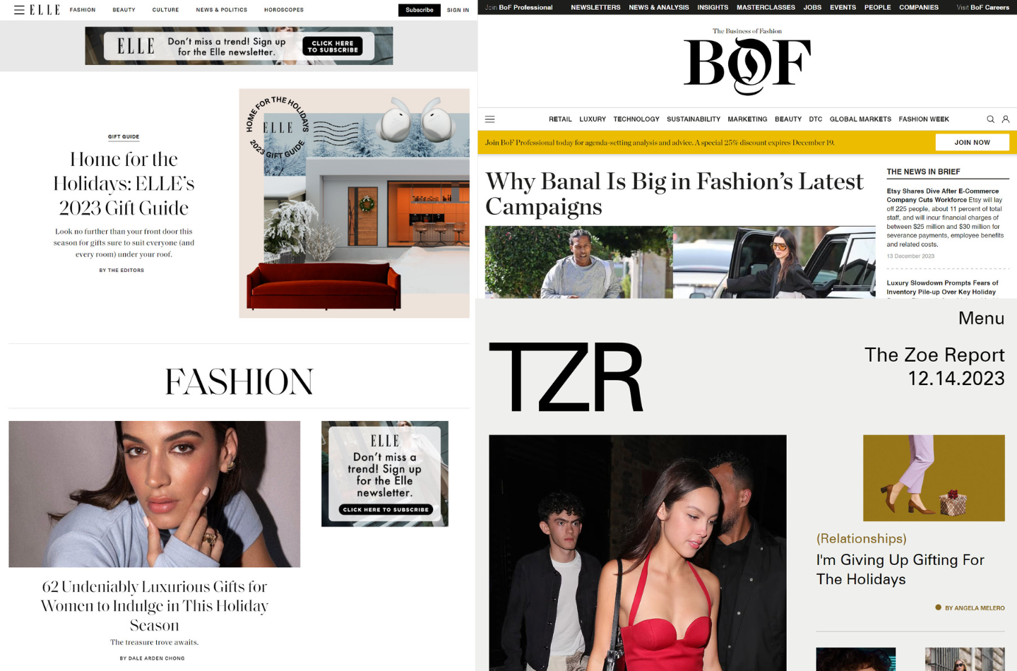 Fashion WordPress theme examples
