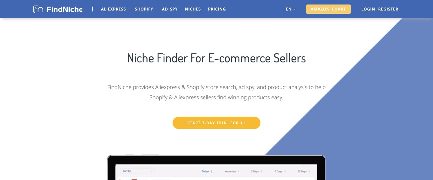 Findniche Homepage