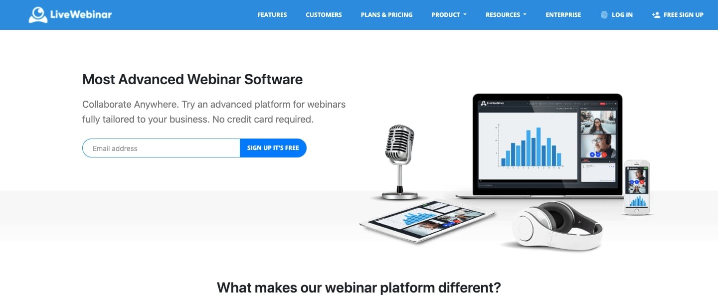 Live Webinar Homepage