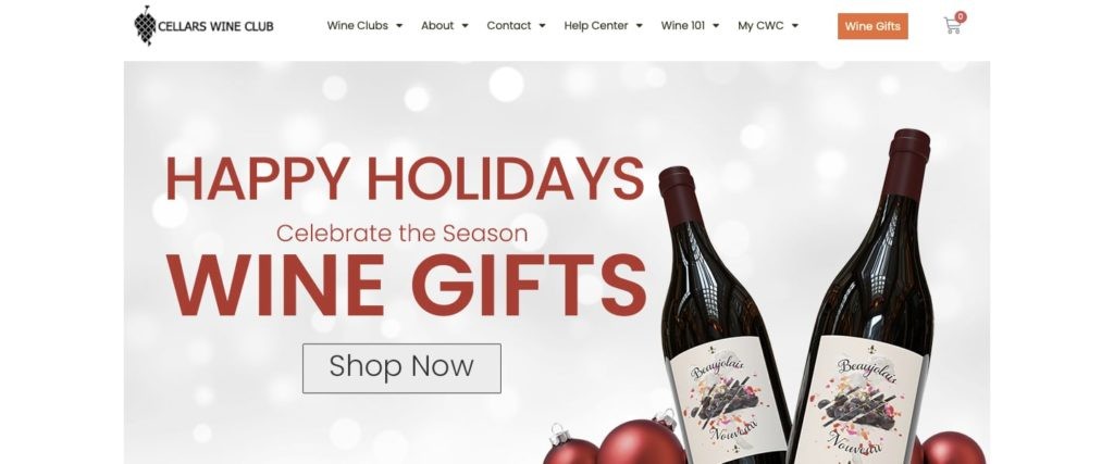 Cellars Wine Club Homepage