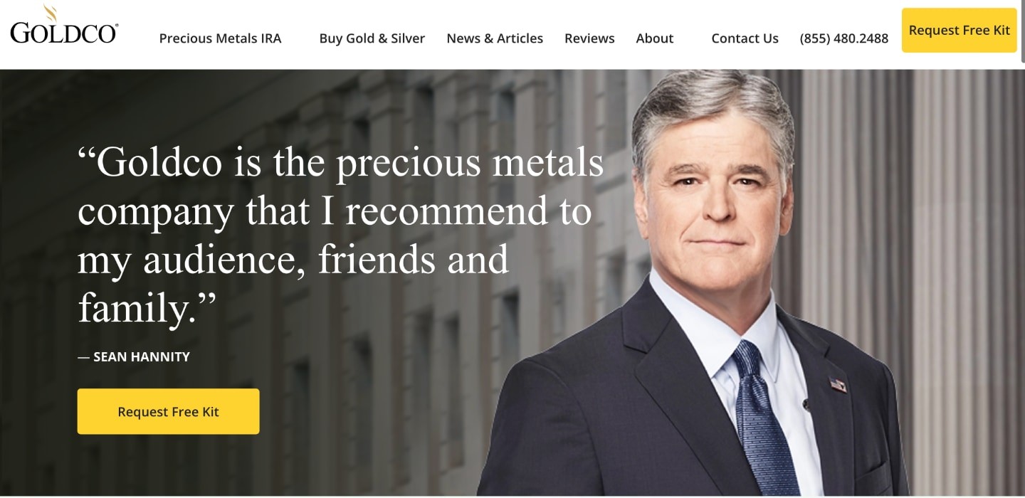 Goldco Homepage