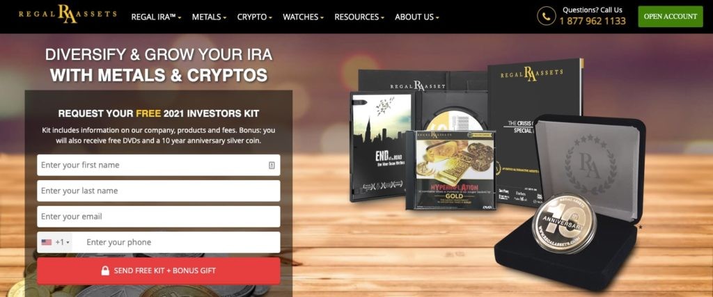 Regal Assets Homepage