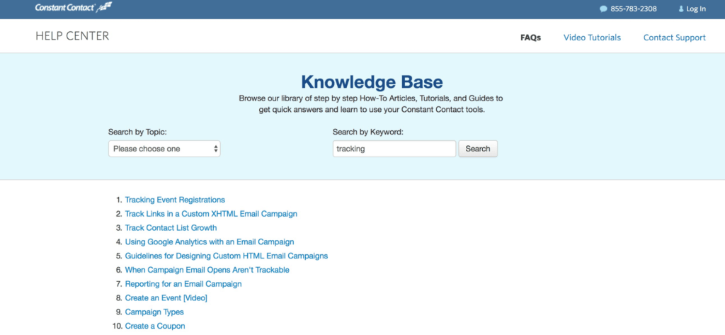 Constant Contact Knowledge Base