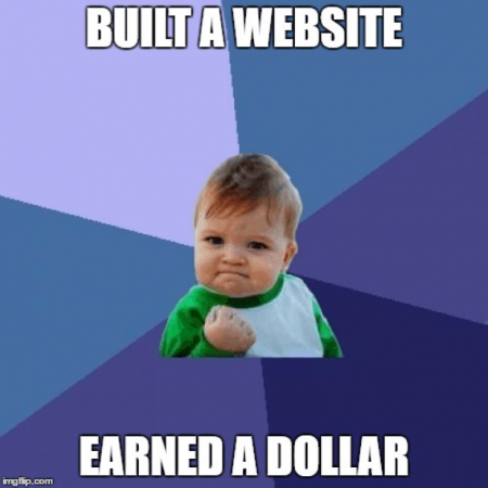 Built A Website Earned A Dollar