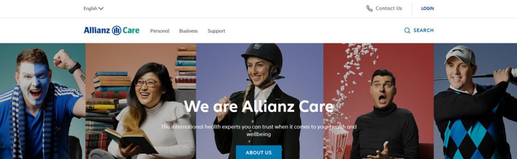 Allianz Worldwide Care Homepage
