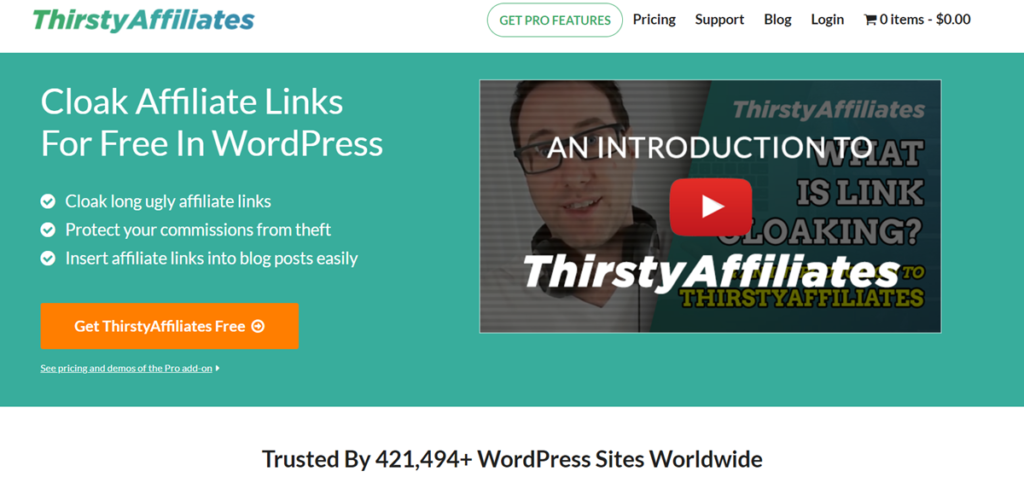 Amz Site Link Management Thirsty Affiliate