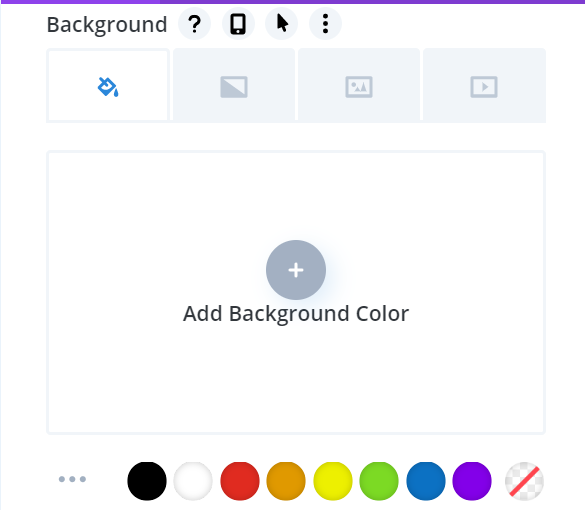 Background Colors In Divi