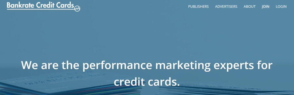 Bankrate Credit Cards Homepage