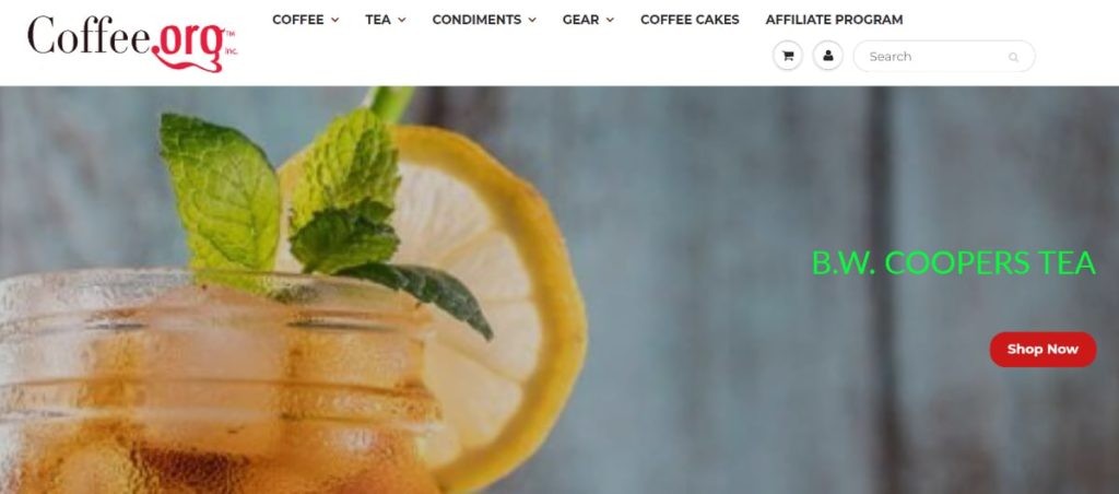 Coffee Org Homepage