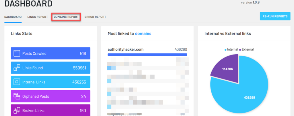 Domain Report Link Whisper