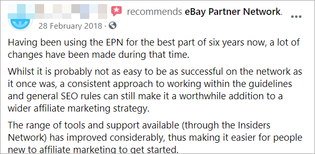 Ebay Partner Review