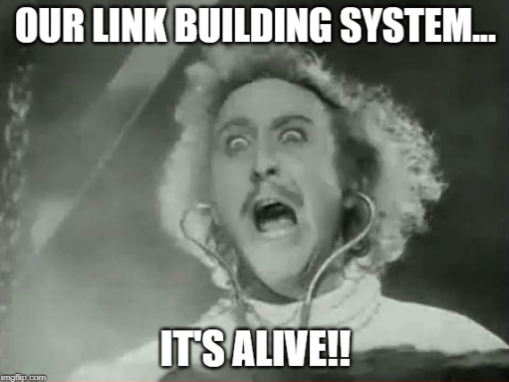 Link Building System Alive