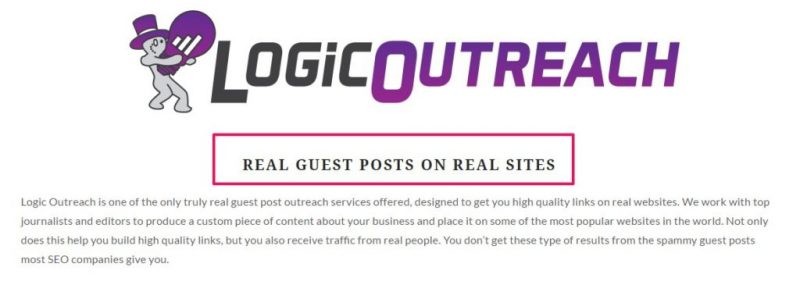 Logic Outreach Guest Post Offer