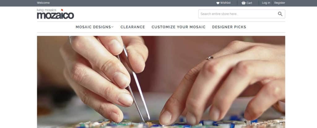 Mozaico Homepage