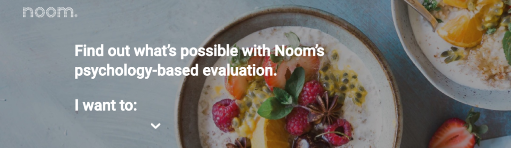 Noom Homepage