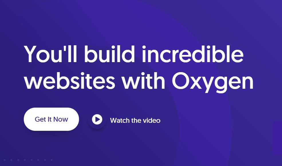 Oxygen Builder Websites