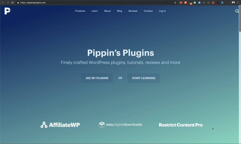 Pippins Plugins Homepage