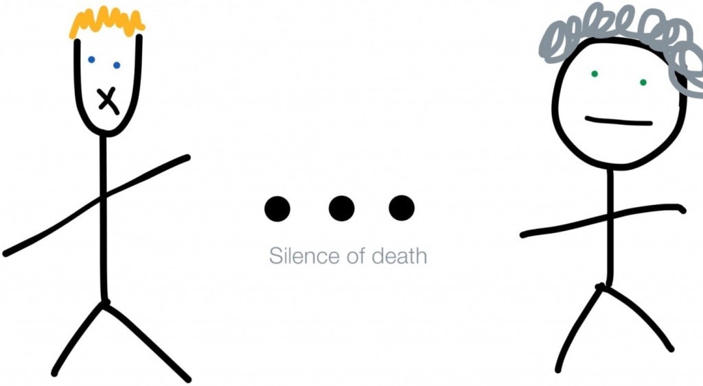 silence graphic