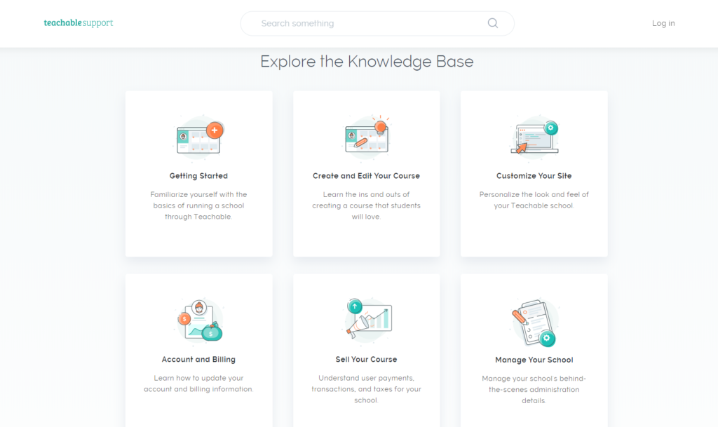 Teachable Support Knowledge Base