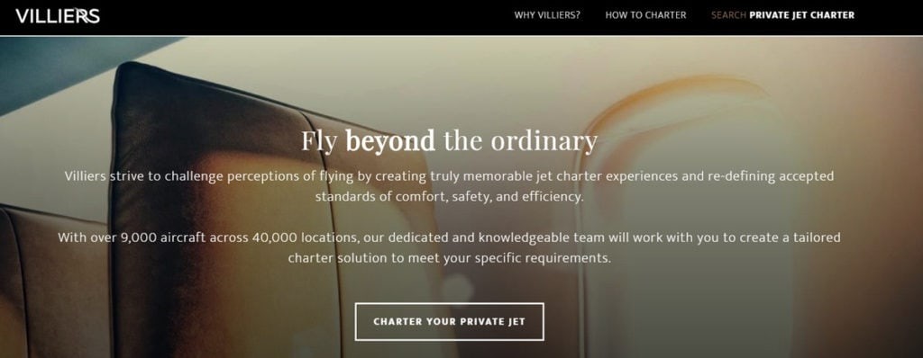 Villiers Jets Homepage