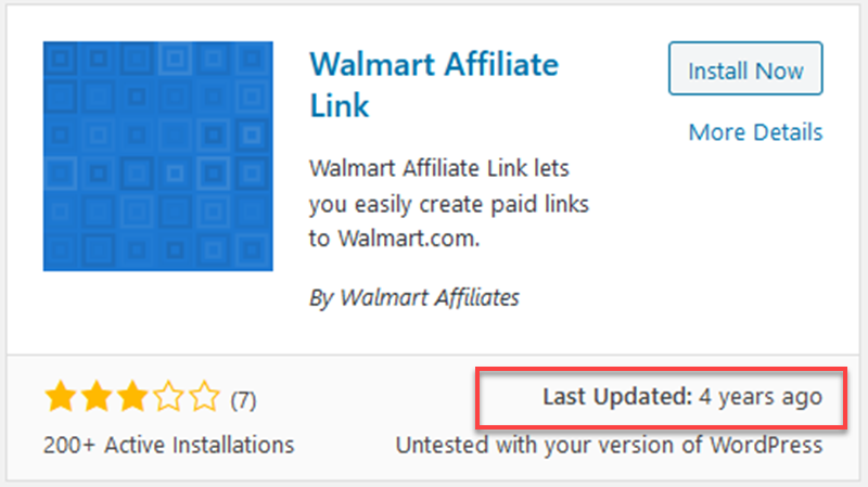 Walmart Affiliate Link Plugin