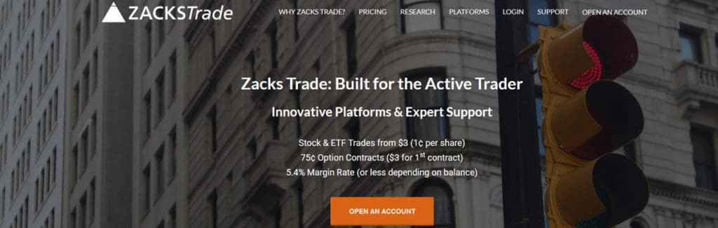 Zacks Trade Homepage