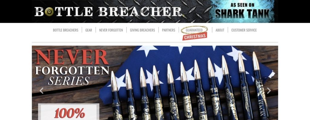 Bottle Breacher Homepage