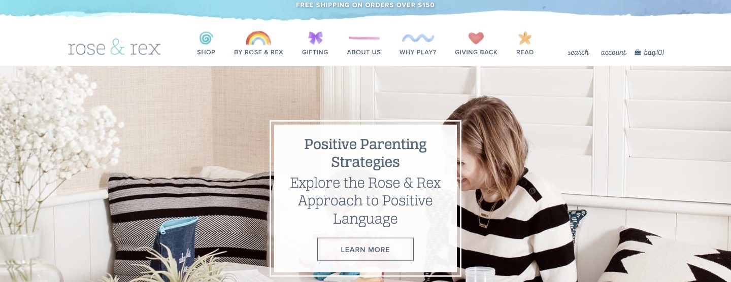 Rose & Rex Homepage