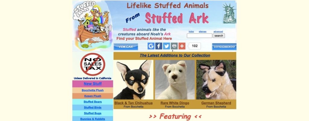 Stuffed Ark Homepage