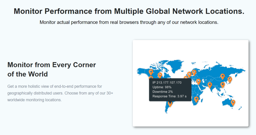 Dotcom Monitor Network Locations