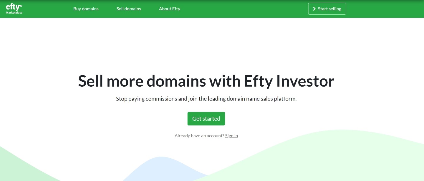 efty homepage