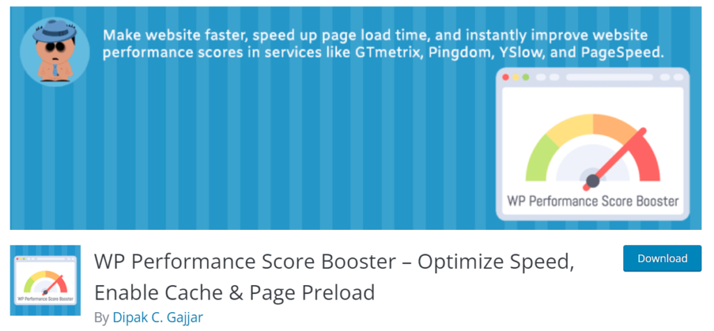 Wp Performance Score Booster Logo