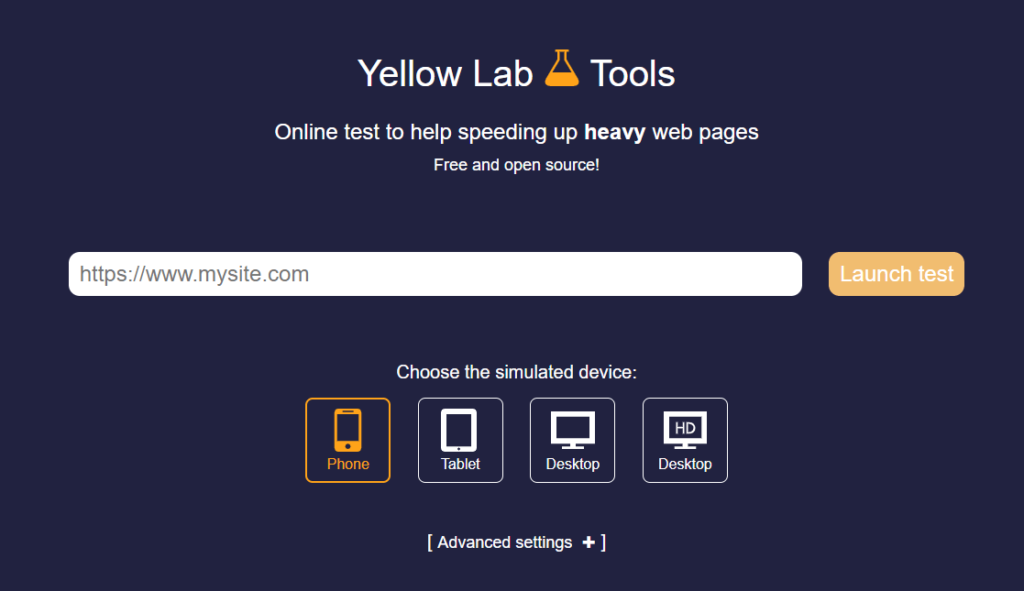 Yellow Lab Tools Homepage